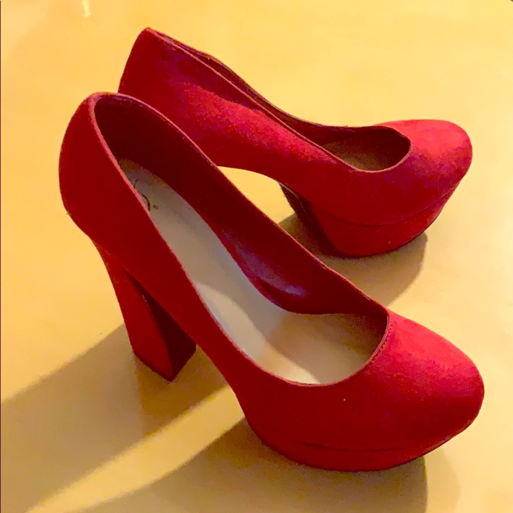 D’orsay Suede Heels